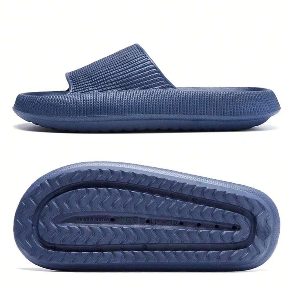 Cloud Slippers for Women and Men,Pillow Slippers Thicken Sole Cloud Cushion Slides Super Comfy Soft Foam Slides Non Slip Shower Bathroom Slides Sandals