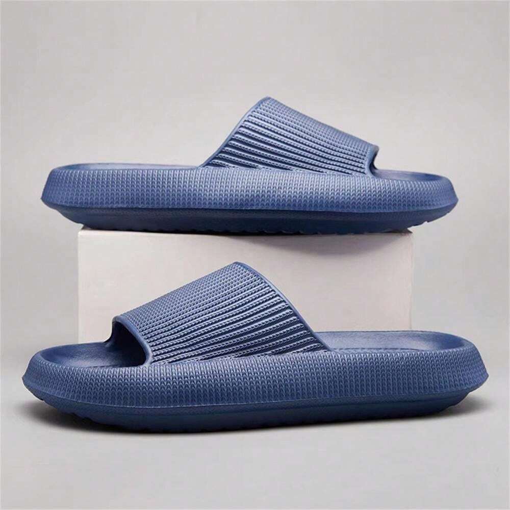 Cloud Slippers for Women and Men,Pillow Slippers Thicken Sole Cloud Cushion Slides Super Comfy Soft Foam Slides Non Slip Shower Bathroom Slides Sandals