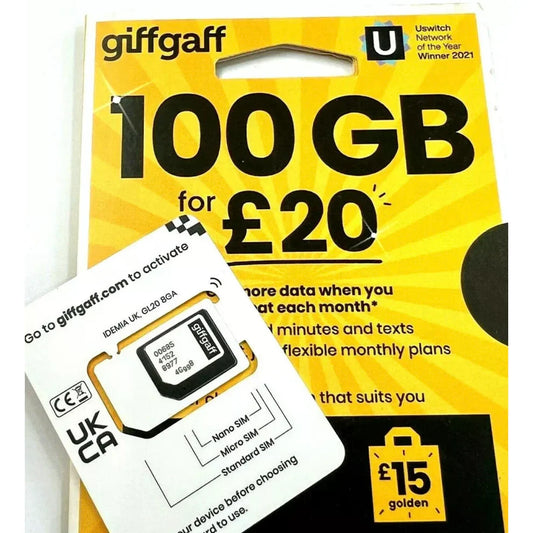 Lifetime UK Sim